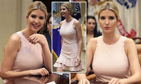 ivanka trump braless|Ivanka Trump showed MUCH more than planned after。